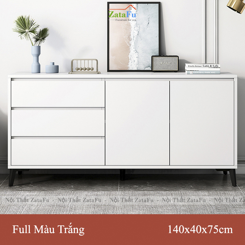 Tủ Cabinet Gỗ MDF Đựng Đồ Đa Năng Phong Cách Hiện Đại TUTT-53 ZataFu
