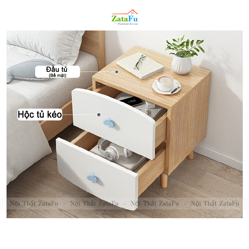 Tủ đầu giường xinh xắn cho bé TDG-15