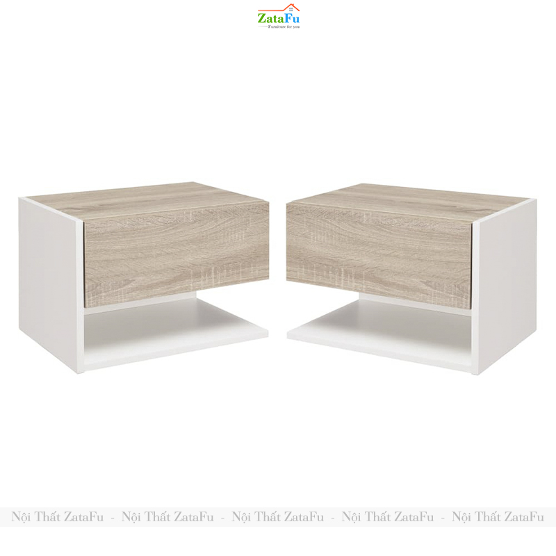 Tủ Đầu GiườngTreo Tường Hiện Đại Nhỏ Gọn TDG-48 ZataFu