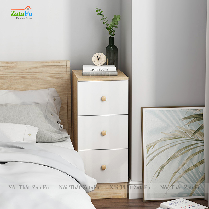 Tủ đầu giường, tủ đựng đồ nhiều tầng TDG-16