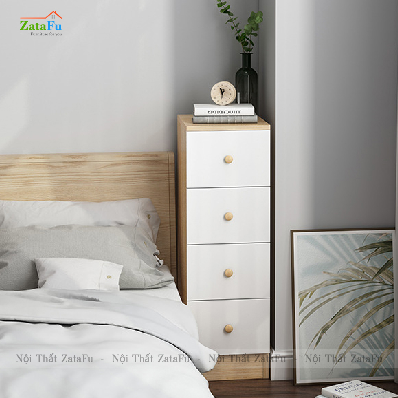 Tủ đầu giường, tủ đựng đồ nhiều tầng TDG-16