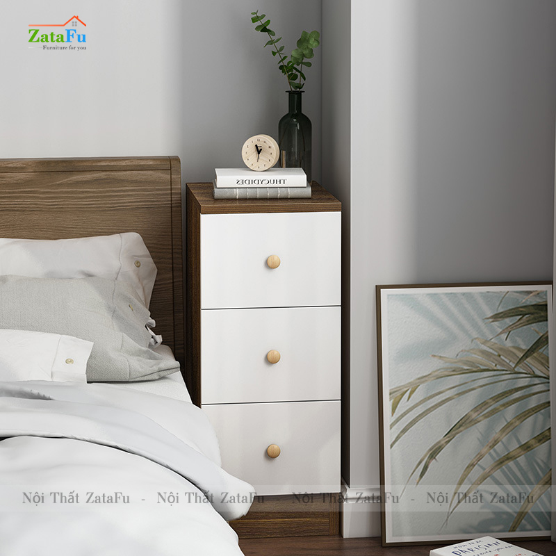 Tủ đầu giường, tủ đựng đồ nhiều tầng TDG-16
