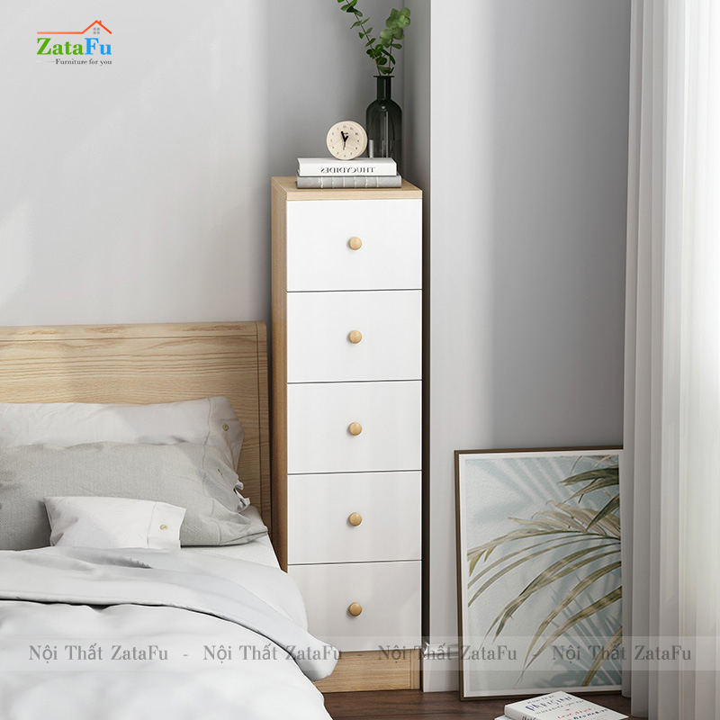 Tủ đầu giường, tủ đựng đồ nhiều tầng TDG-16