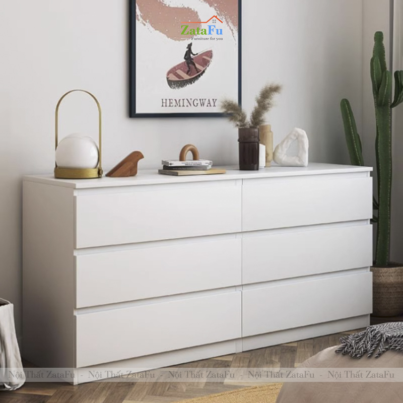 Tủ Đựng Đồ Đa Năng Nhiều Ngăn Kéo Tủ Tivi Phòng Khách Đựng Quần Áo Mỹ Phẩm TUTT-47