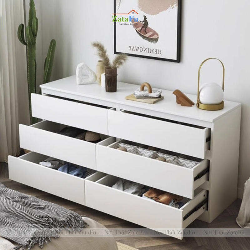Tủ Đựng Đồ Đa Năng Nhiều Ngăn Kéo Tủ Tivi Phòng Khách Đựng Quần Áo Mỹ Phẩm TUTT-47