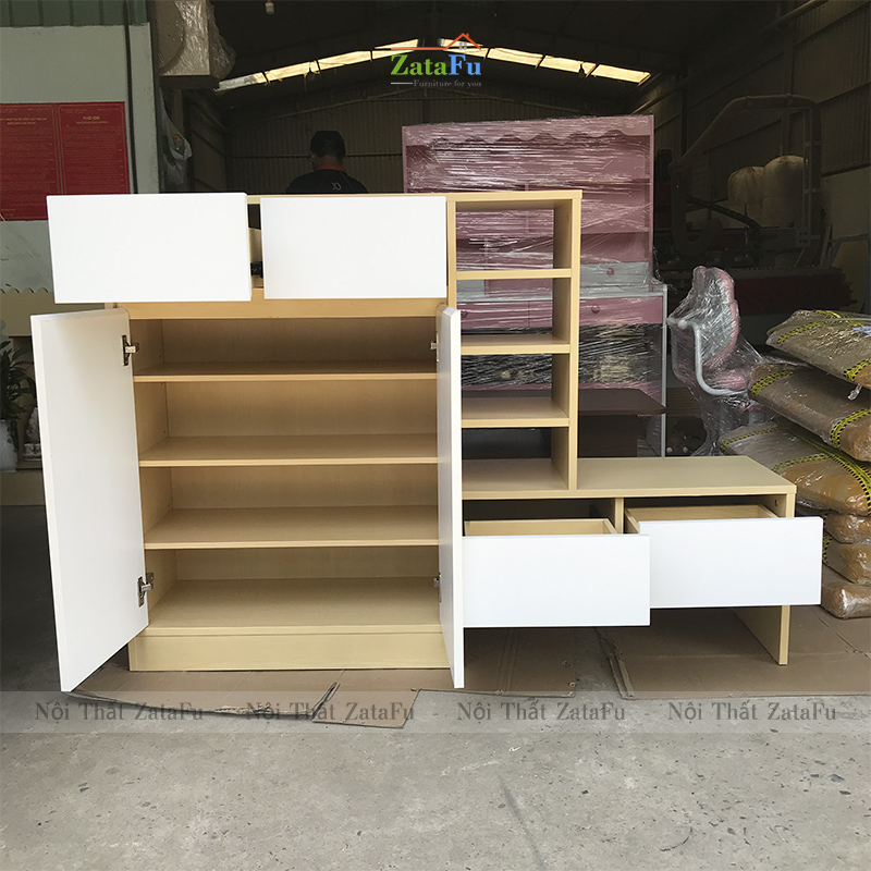 Tủ đựng giày dép gỗ công nghiệp TGIAY-04