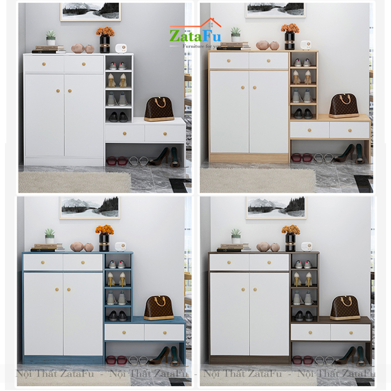 Tủ đựng giày dép gỗ công nghiệp TGIAY-04