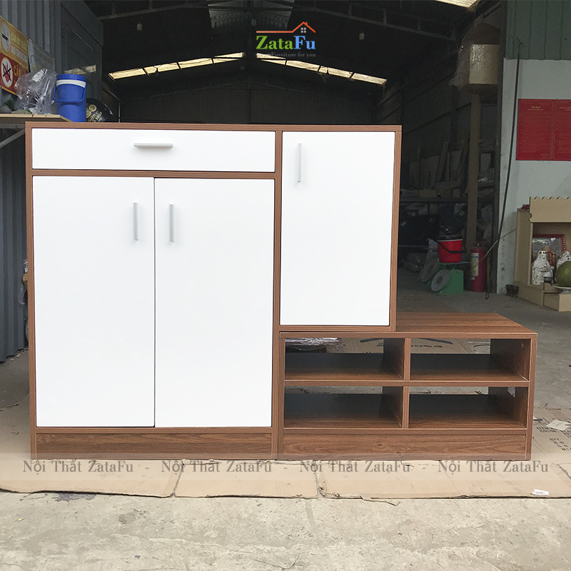 Tủ giày gỗ đựng giày dép trang trí TGIAY-05