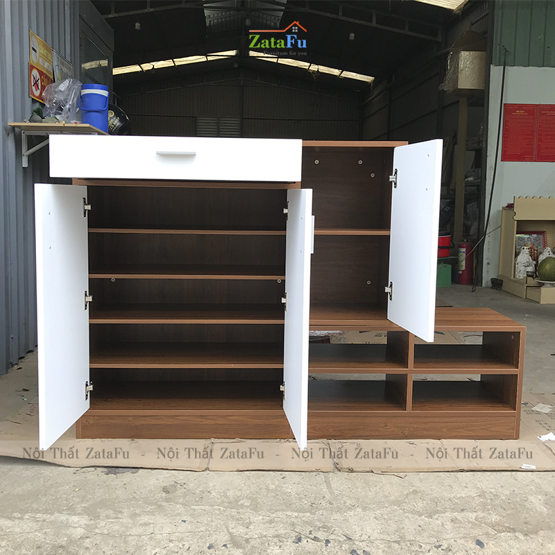 Tủ giày gỗ đựng giày dép trang trí TGIAY-05