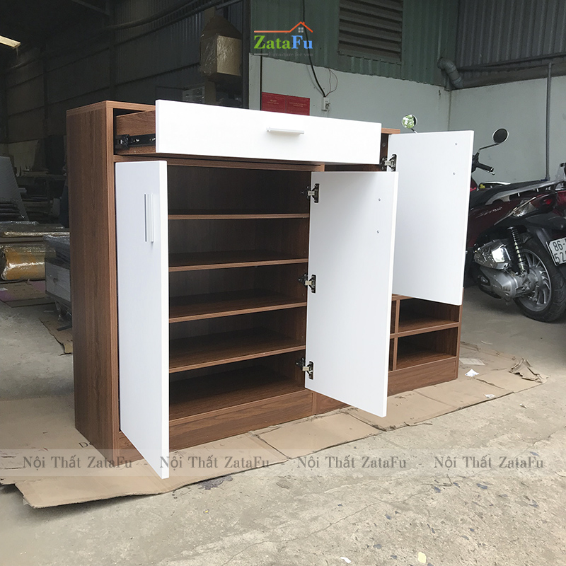 Tủ giày gỗ đựng giày dép trang trí TGIAY-05