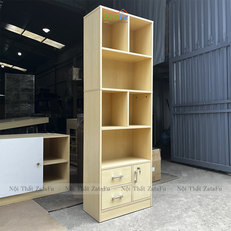 Tủ Kệ Sách Gỗ Trang Trí Phòng Khách TUTT-17