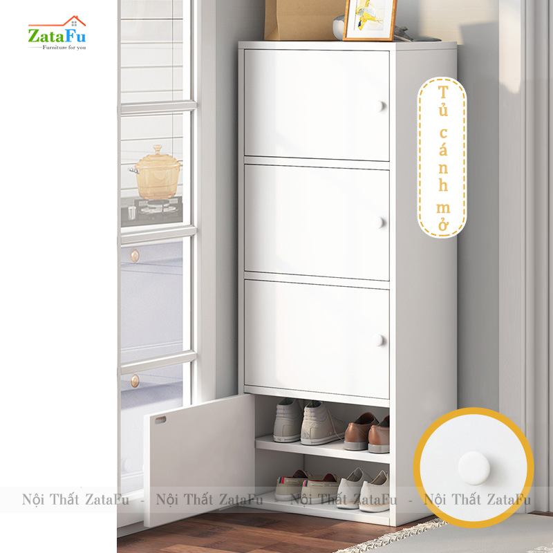 Tủ giày đứng phân ô nhiều tầng TGIAY-20