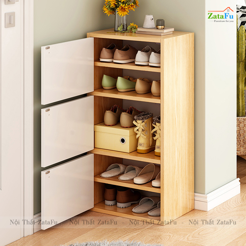 Tủ giày đứng phân ô nhiều tầng TGIAY-20