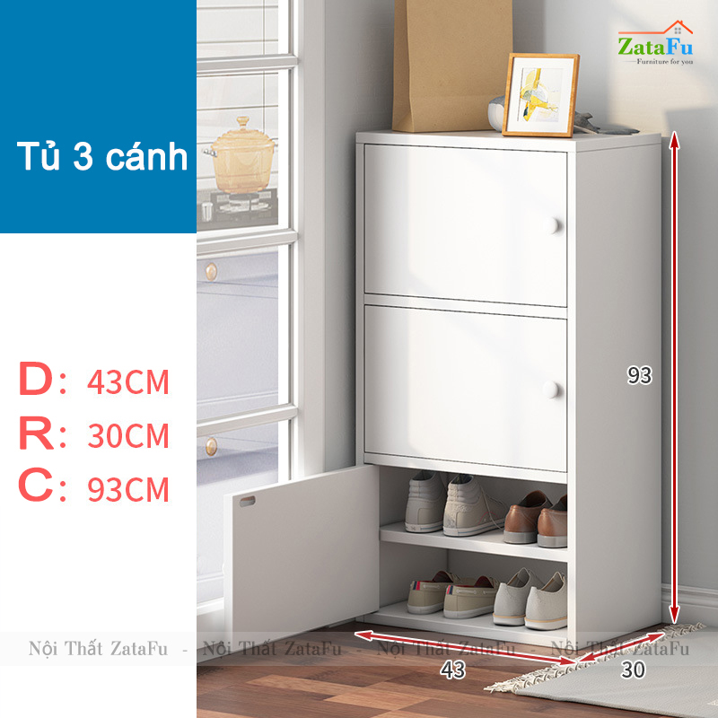 Tủ giày đứng phân ô nhiều tầng TGIAY-20