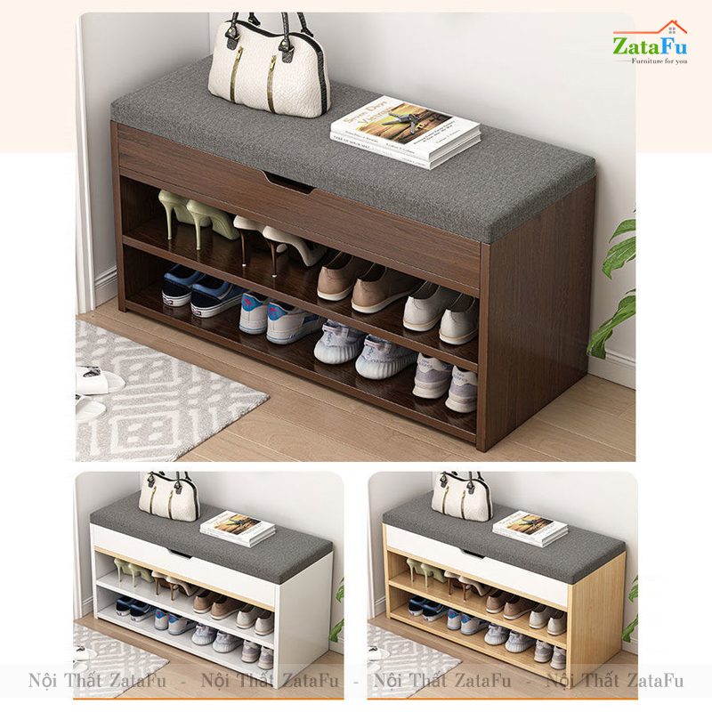 Tủ giày tích hợp ghế ngồi TGIAY-19