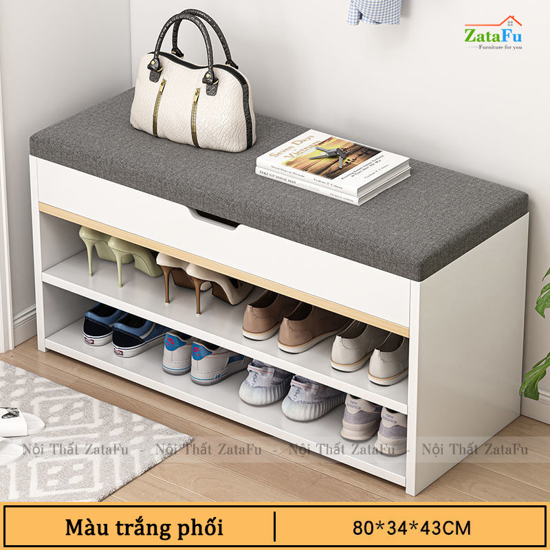 Tủ giày tích hợp ghế ngồi TGIAY-19