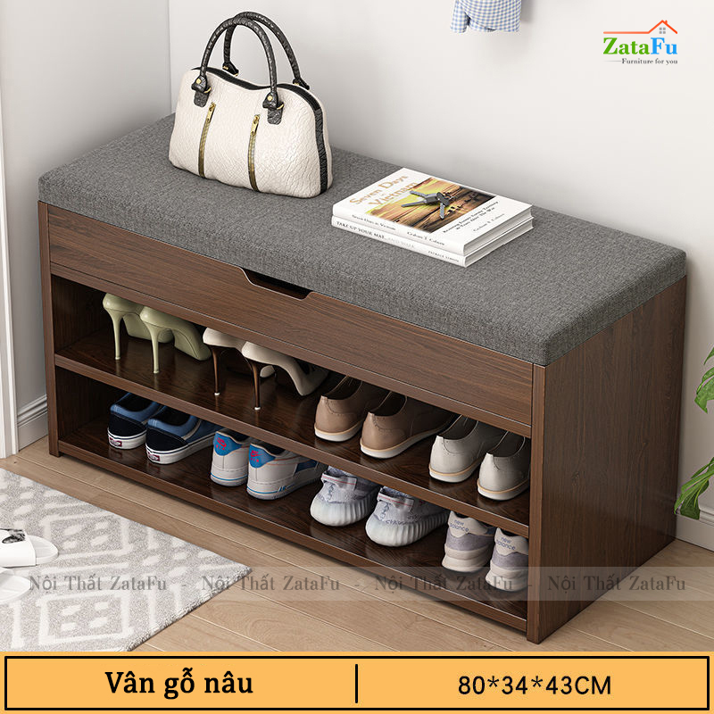 Tủ giày tích hợp ghế ngồi TGIAY-19