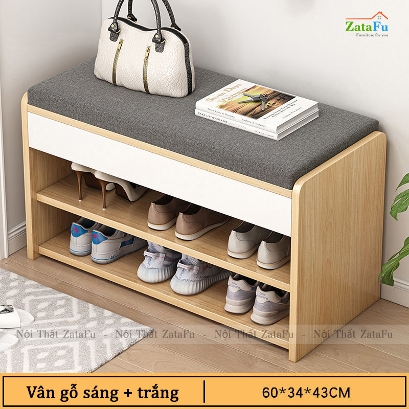 Tủ giày tích hợp ghế ngồi TGIAY-19