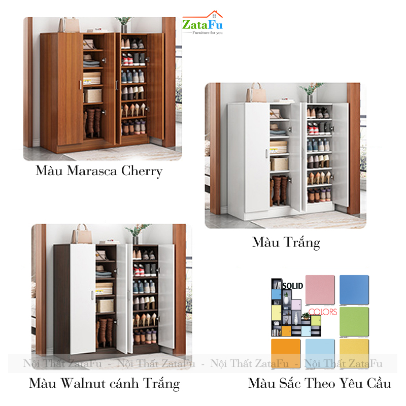 Tủ giày trang trí thiết kế tối giản TGIAY-12