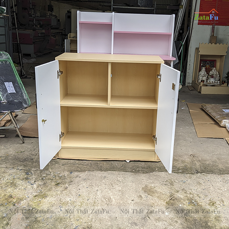 Tủ gỗ đựng hồ sơ văn phòng đơn giản TUTT-24
