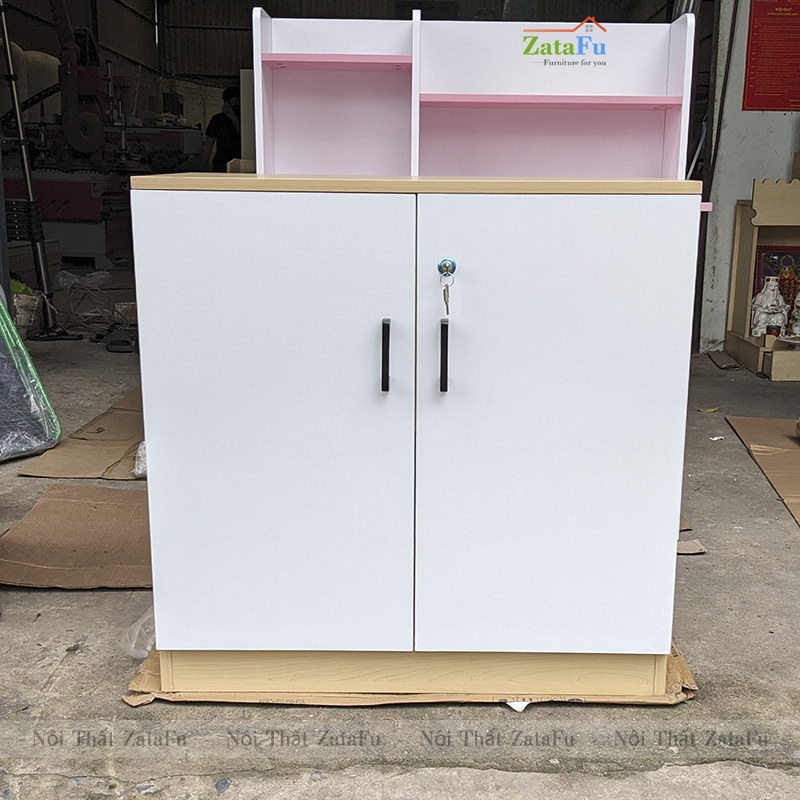Tủ gỗ đựng hồ sơ văn phòng đơn giản TUTT-24