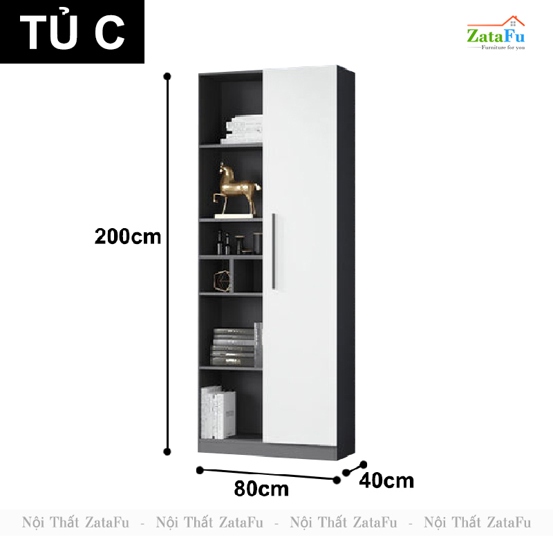 Tủ tài liệu tủ hồ sơ văn phòng hiện đại TUTT-23