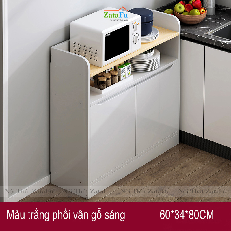 Tủ bếp đơn giản gỗ công nghiệp chống ẩm KBEP-06