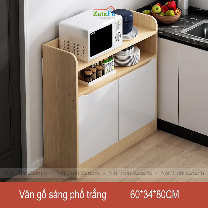 Tủ bếp đơn giản gỗ công nghiệp chống ẩm KBEP-06