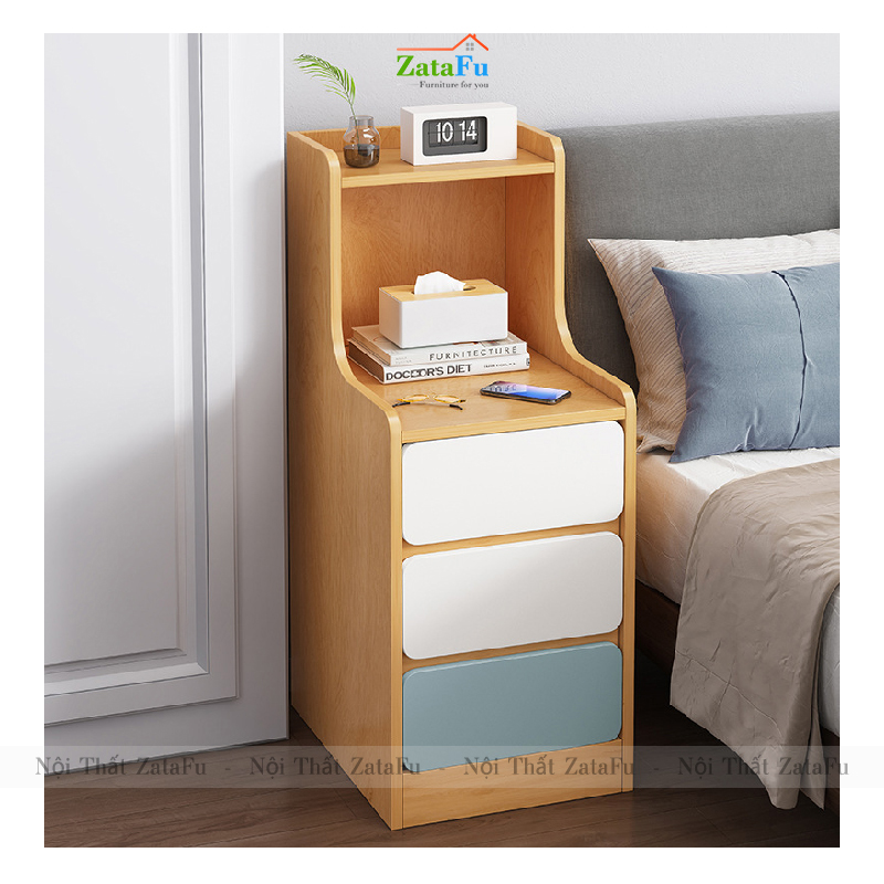 Tủ kệ đầu giường gỗ công nghiệp TDG-18
