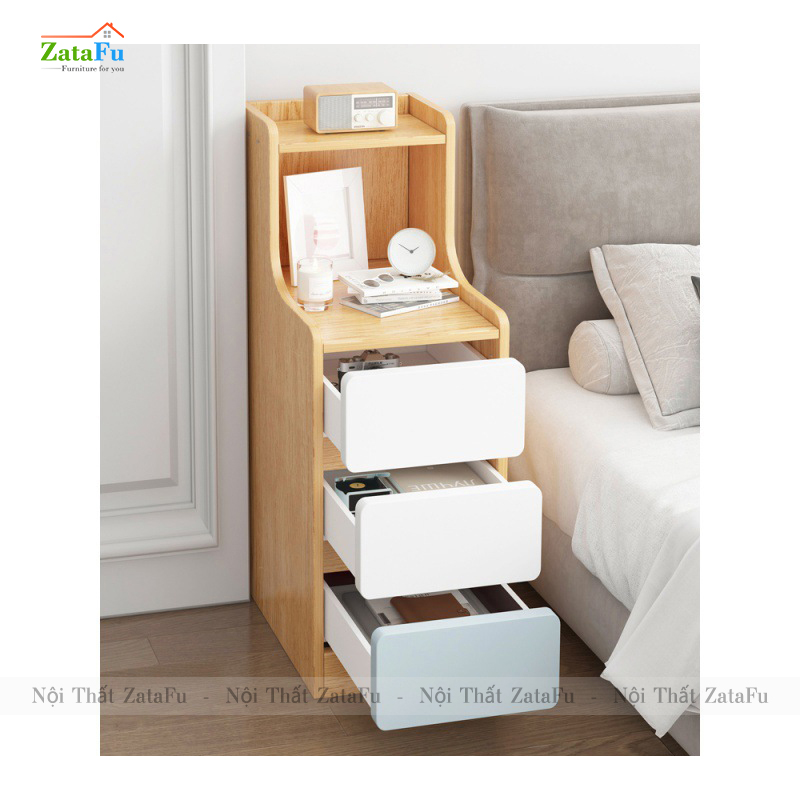 Tủ kệ đầu giường gỗ công nghiệp TDG-18