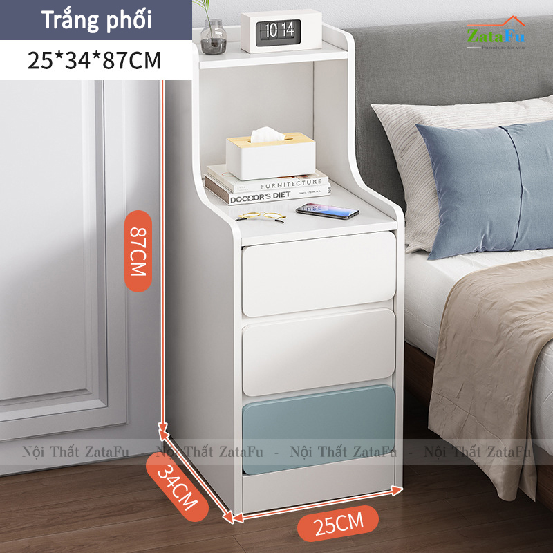 Tủ kệ đầu giường gỗ công nghiệp TDG-18