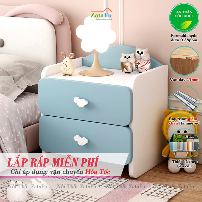 Tủ Đầu Giường Mini Đáng Yêu Cho Bé TDG-22