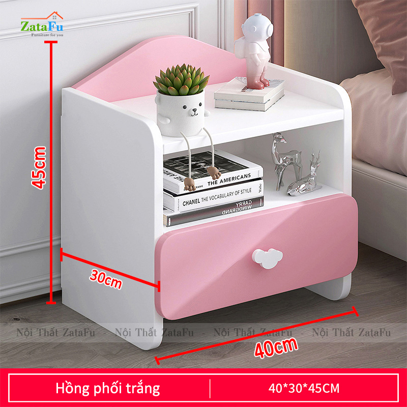 Tủ Đầu Giường Mini Đáng Yêu Cho Bé TDG-22