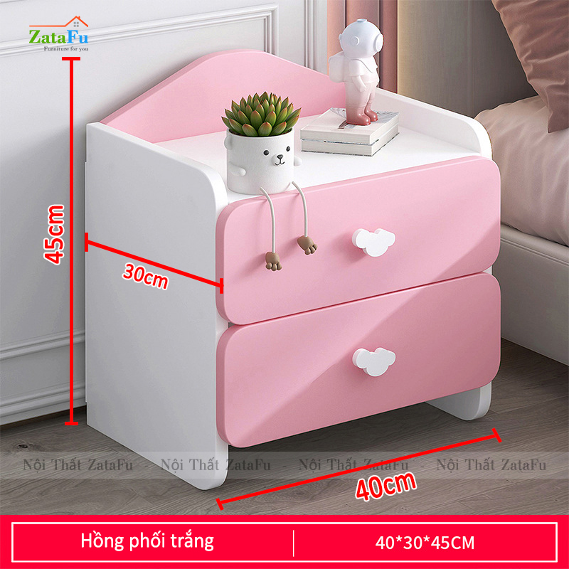 Tủ Đầu Giường Mini Đáng Yêu Cho Bé TDG-22