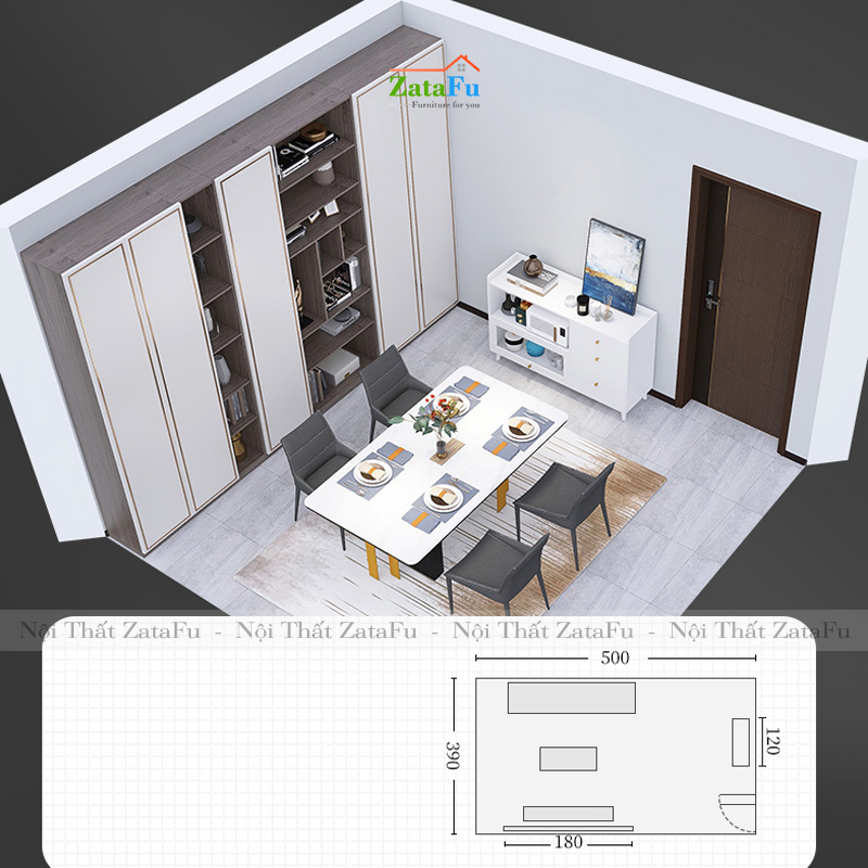 Tủ bếp gắn kính để lò vi sóng có hộc kéo KBEP-09