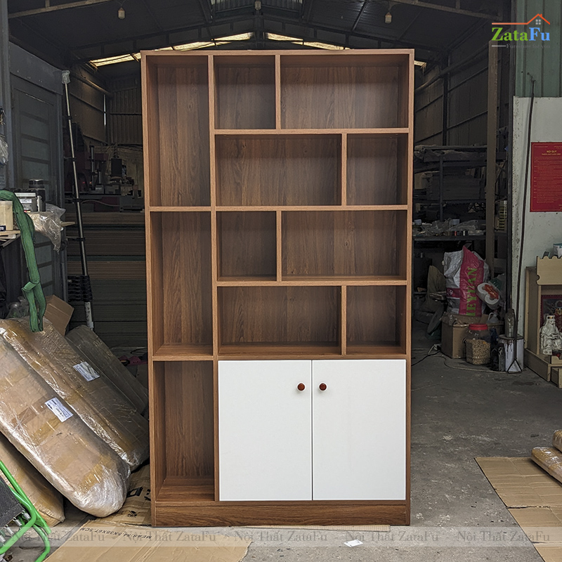Tủ Kệ Sách Gỗ Tủ Kệ Trang Trí Hiện Đại TUTT-39