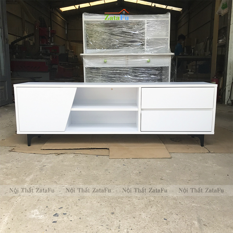 Kệ tivi hiện đại chân sắt KTV-10