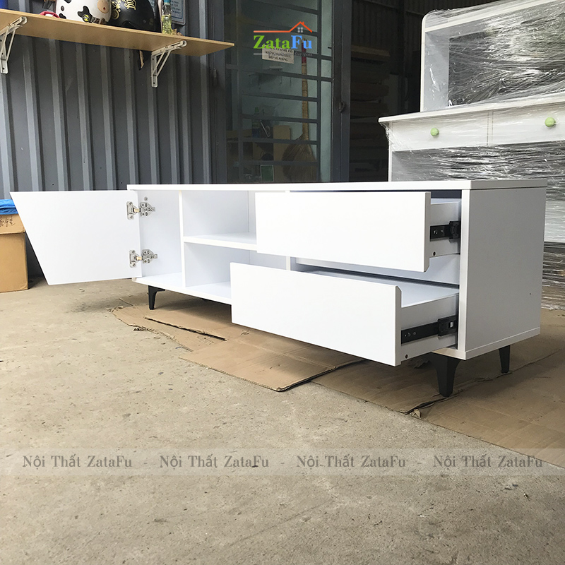 Kệ tivi hiện đại chân sắt KTV-10