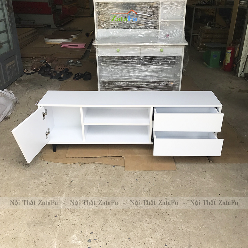Kệ tivi hiện đại chân sắt KTV-10
