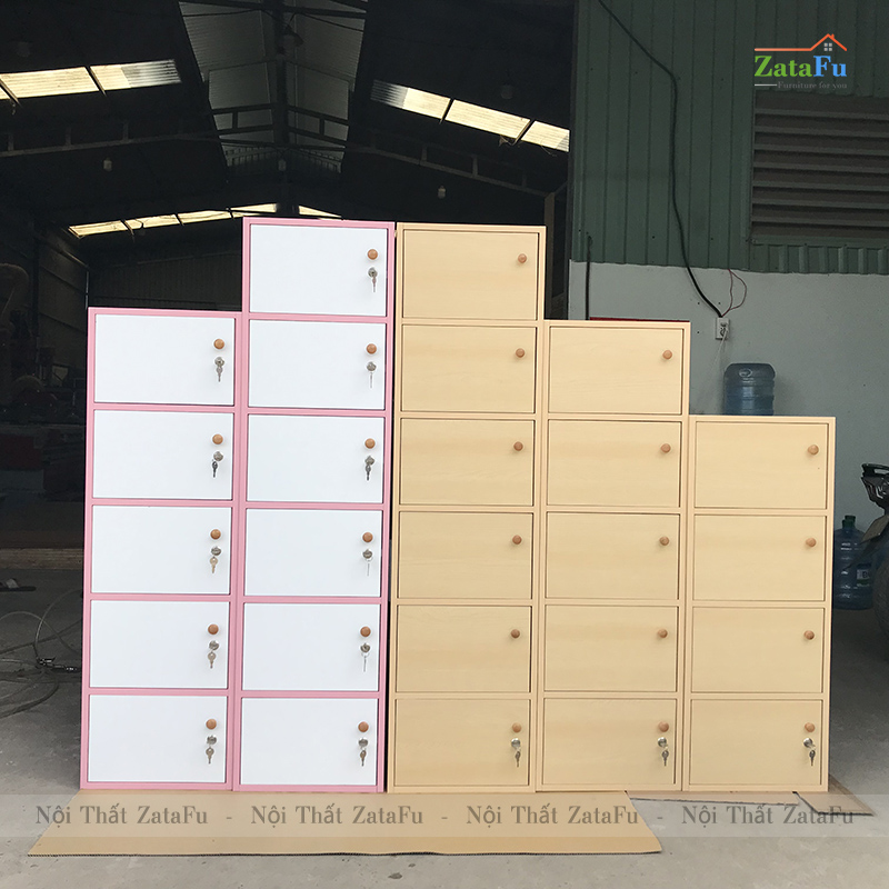 Tủ Locker Gỗ Đựng Hồ Sơ Nhiều Tầng Đa Năng KTT-20