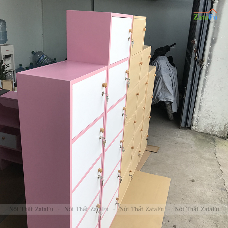Tủ Locker Gỗ Đựng Hồ Sơ Nhiều Tầng Đa Năng KTT-20