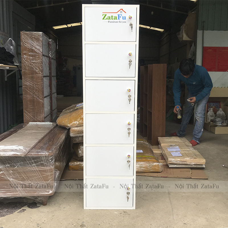 Tủ Locker Gỗ Đựng Hồ Sơ Nhiều Tầng Đa Năng KTT-20