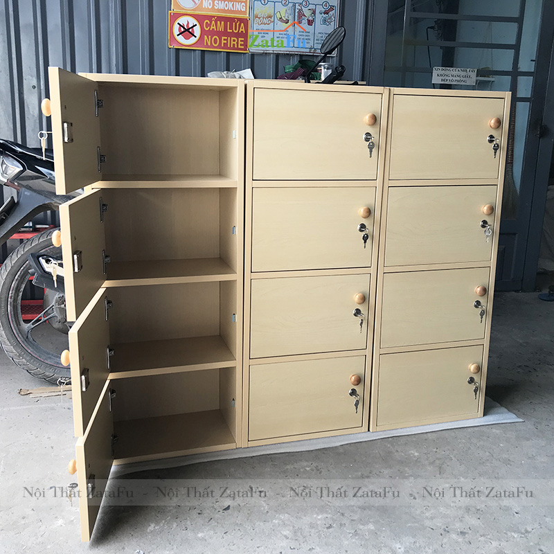 Tủ Locker Gỗ Đựng Hồ Sơ Nhiều Tầng Đa Năng KTT-20