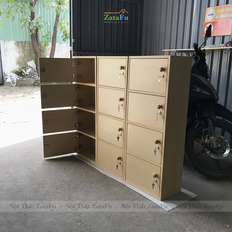 Tủ Locker Gỗ Đựng Hồ Sơ Nhiều Tầng Đa Năng KTT-20