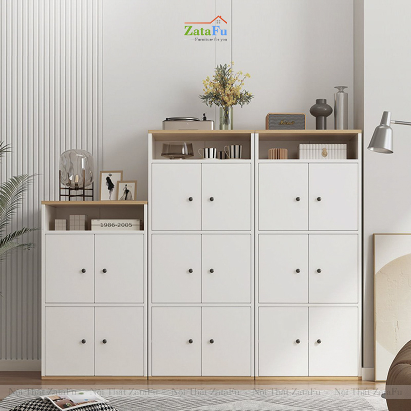 Tủ Nhiều Tầng Nhiều Ngăn Đựng Đồ Đa Năng Có Cánh Tủ TUTT-49