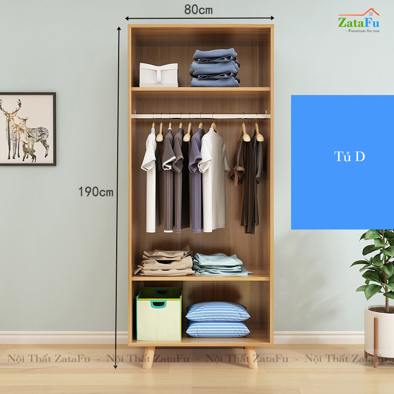 Tủ quần áo kết hợp nhiều size TQA-04