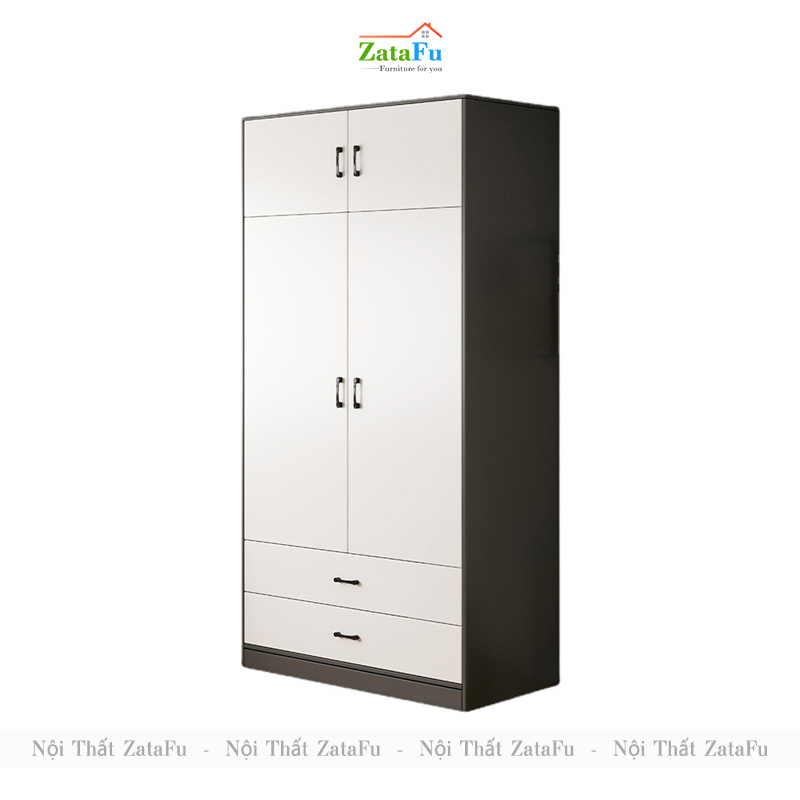 Tủ quần áo gỗ công nghiệp thiết kế hiện đại TQA-42
