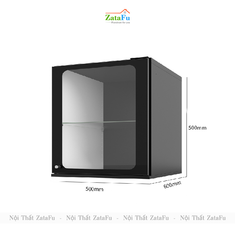 Tủ quần áo buồng kính 2 tầng hiện đại TQA-38