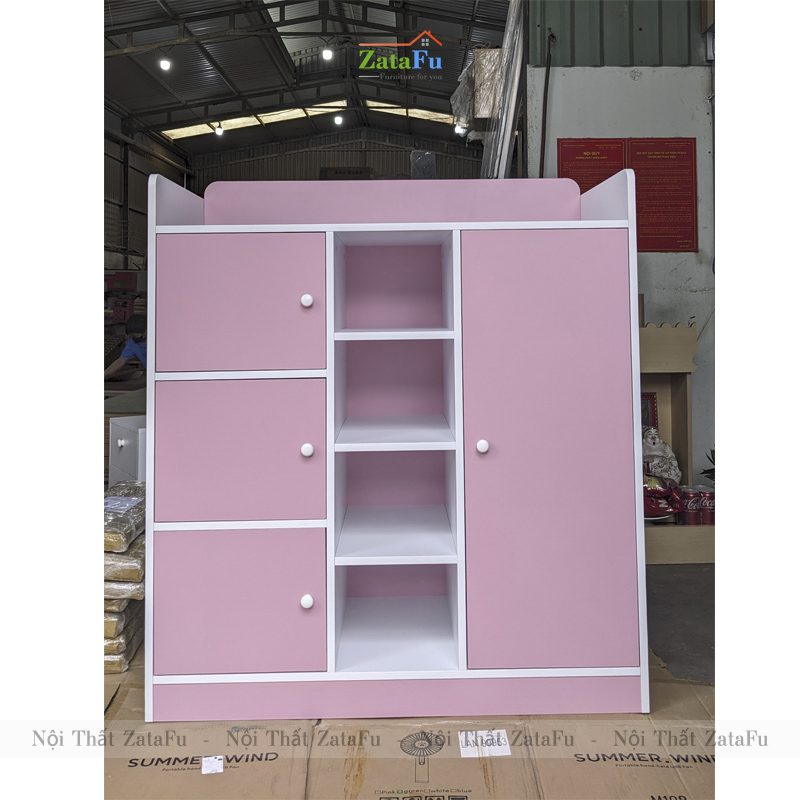 Tủ Quần Áo Xinh Xắn Trang Trí Không Gian Phòng Ngủ Cho Bé TQA-46