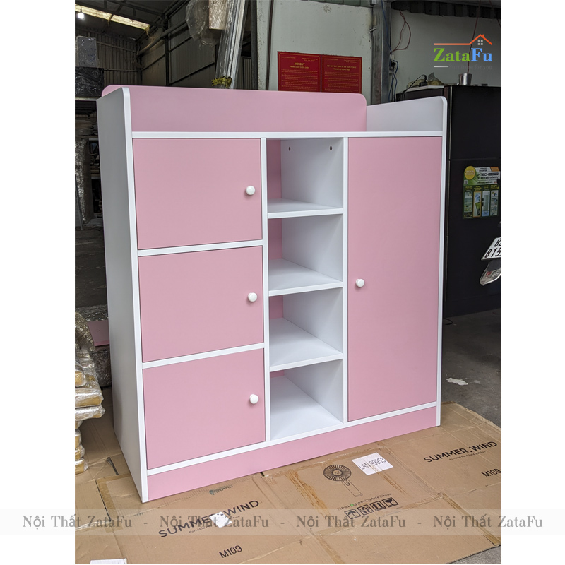 Tủ Quần Áo Xinh Xắn Trang Trí Không Gian Phòng Ngủ Cho Bé TQA-46